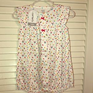 NWT Cupcake Baby One Piece 12m